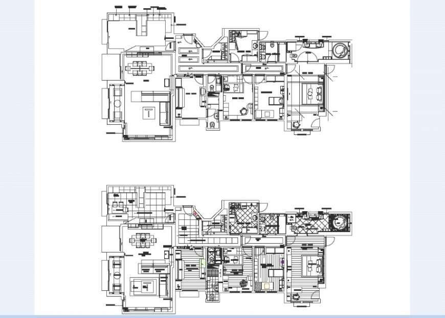  House  floor plan  in autocad  software  file Cadbull